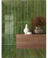 Carrelage Bali Green 5x40 cm - vue d’ambiance