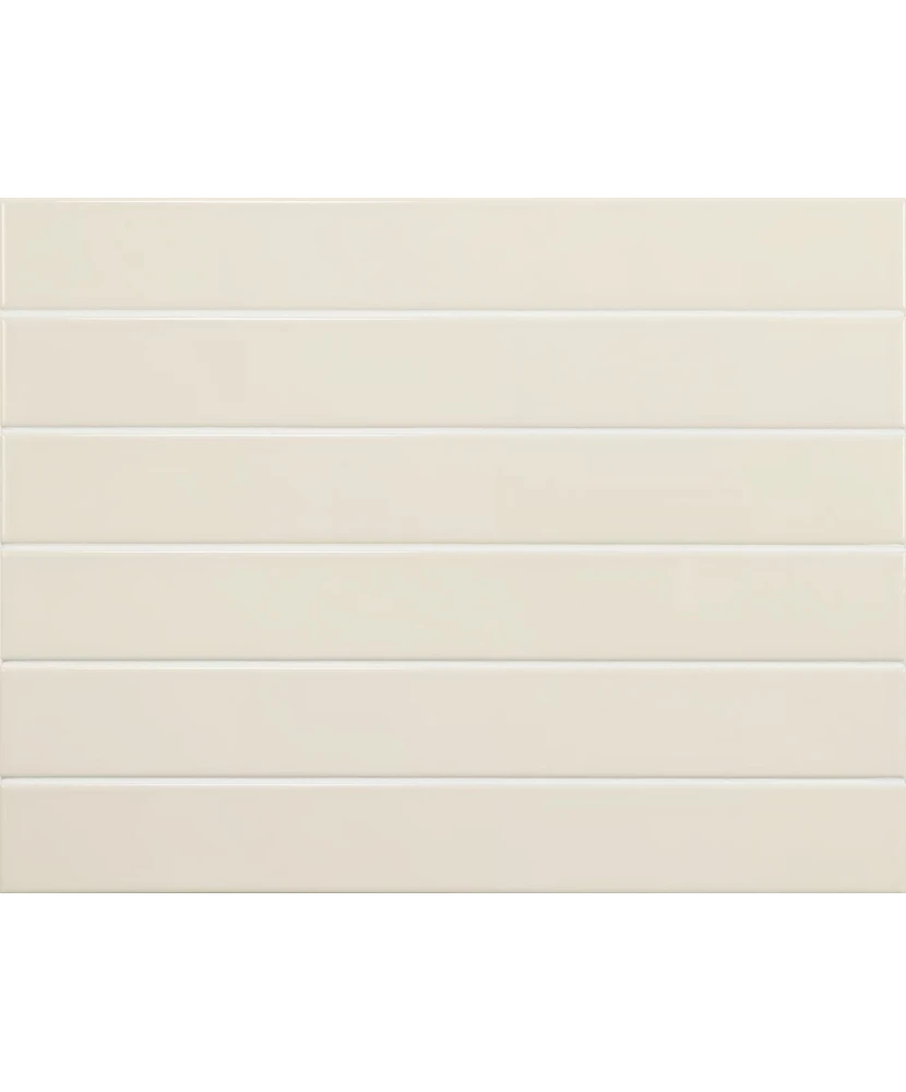 Carrelage Evolution Cream 5x40 cm - panneau de carreaux