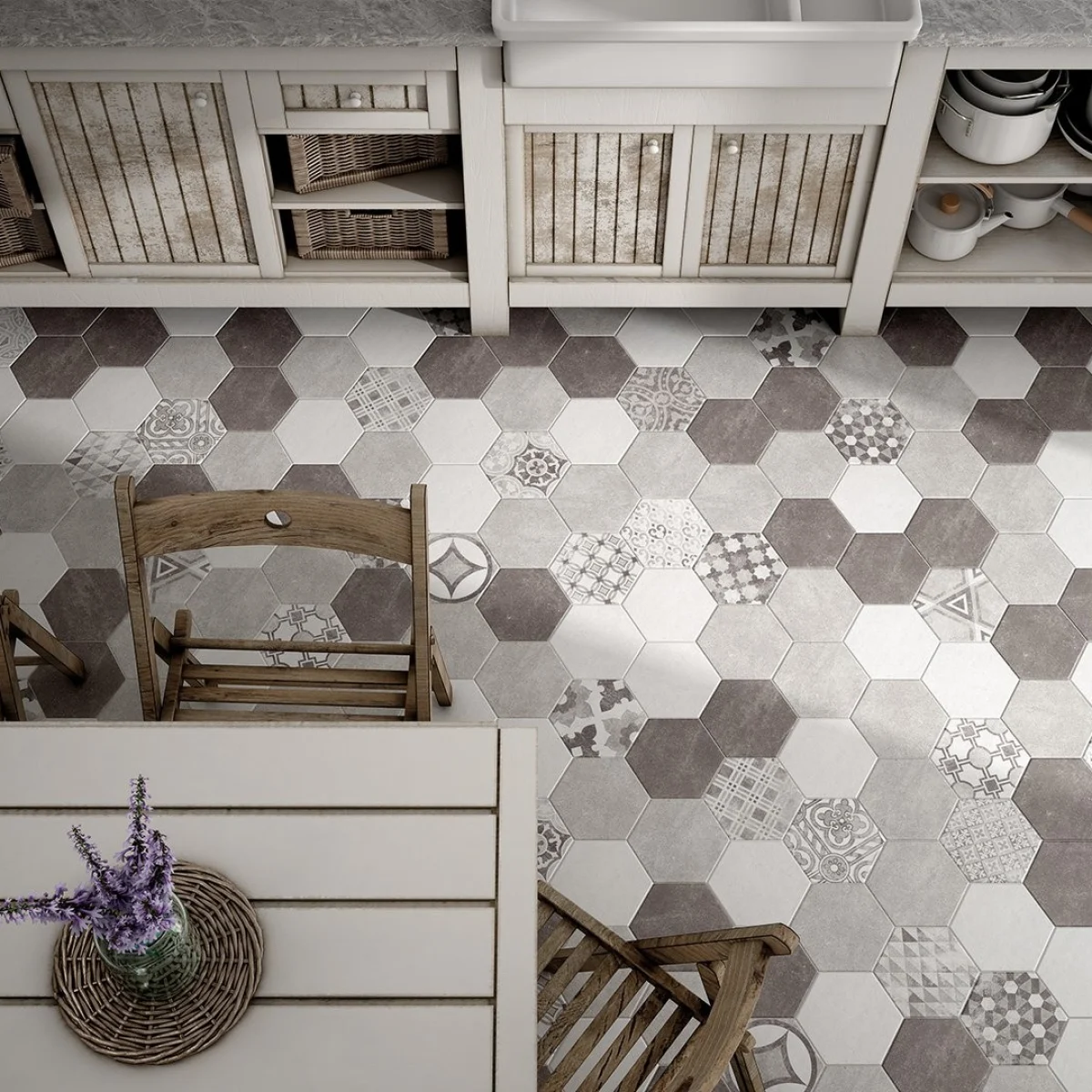 Collection Hexatile Cement